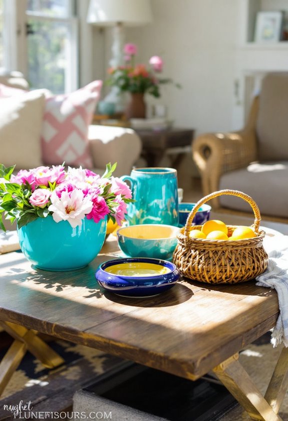 adorn spaces with bowls