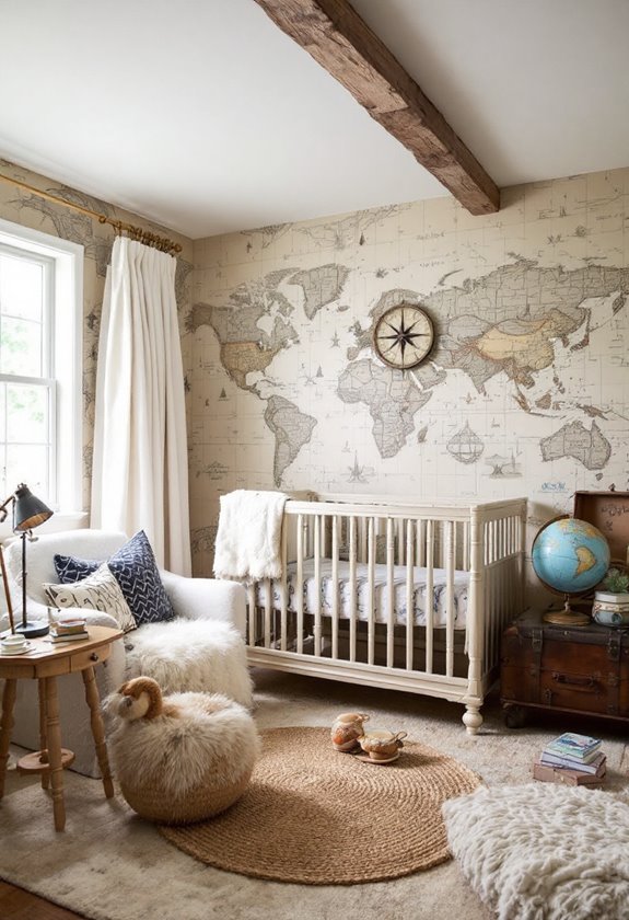 classic cartographic design decor