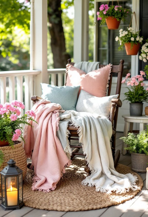 cozy outdoor soft blankets