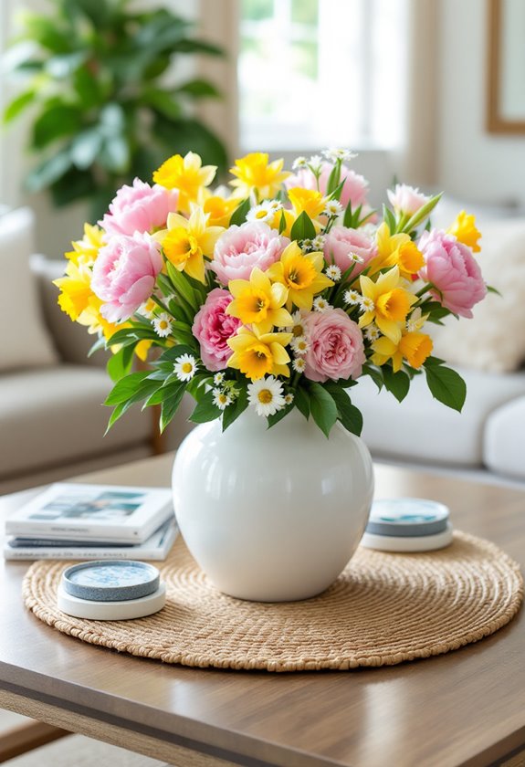 create a vibrant centerpiece