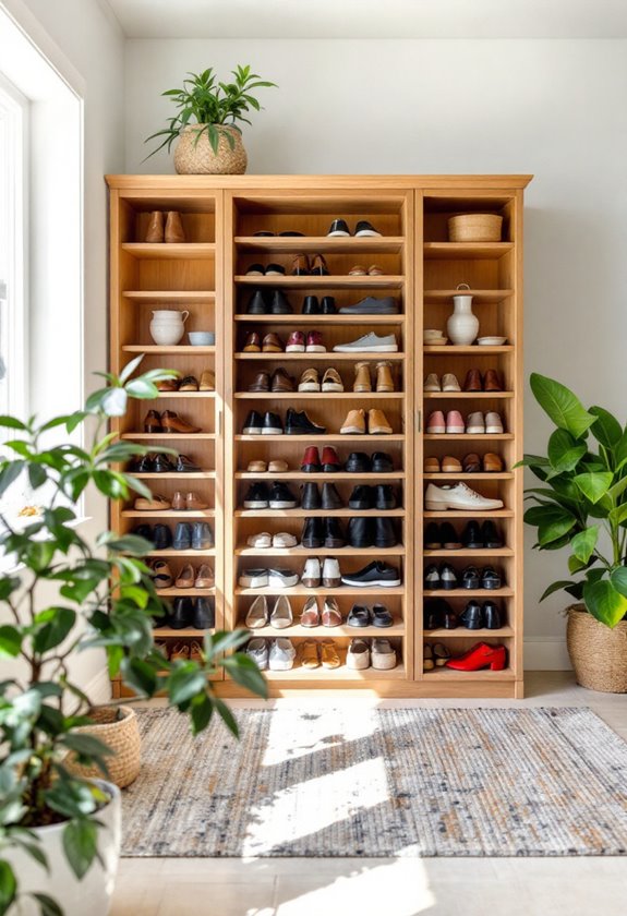 custom shoe storage solution