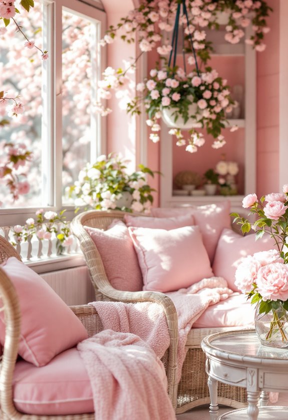 delicate blush hued haven