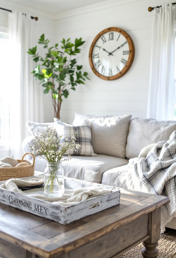 farmhouse style decorative elements