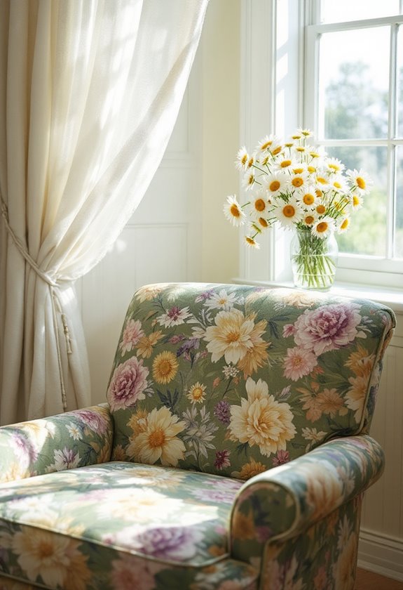 floral upholstery for spring