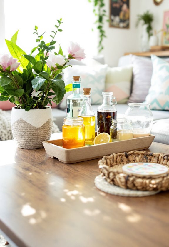 home beverage station setup