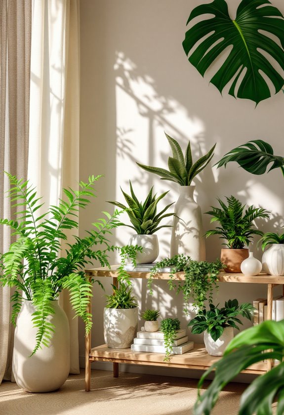 incorporate plants and greenery