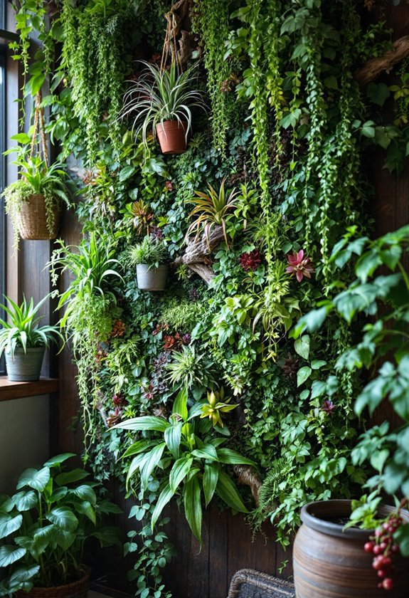 indoor garden wall ideas