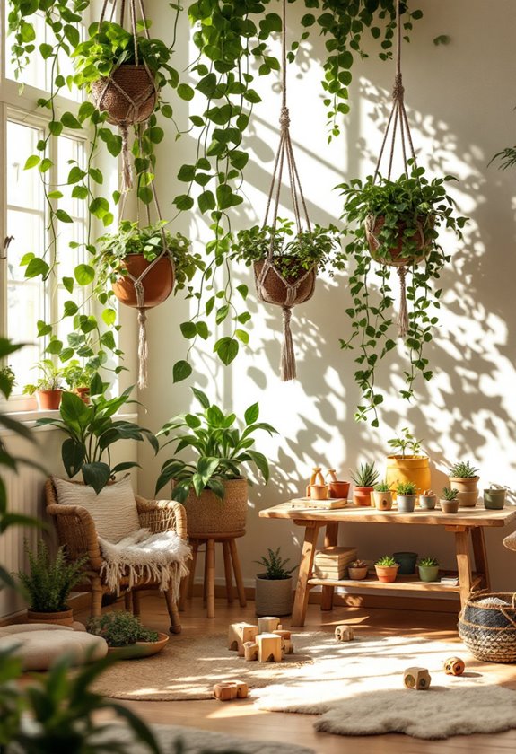 indoor plants enhance air quality