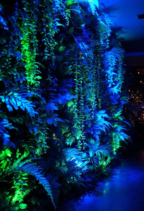 luminous foliage for nighttime