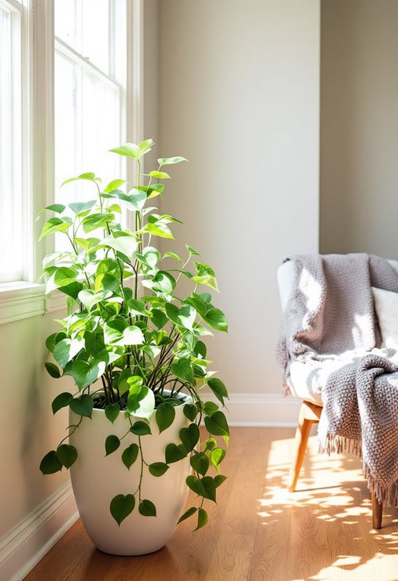 lush green indoor plant