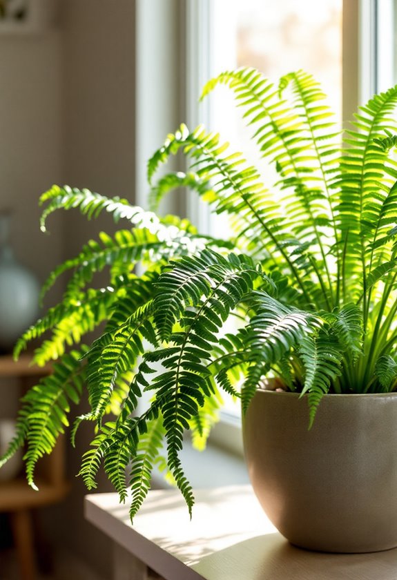 lush green indoor plant