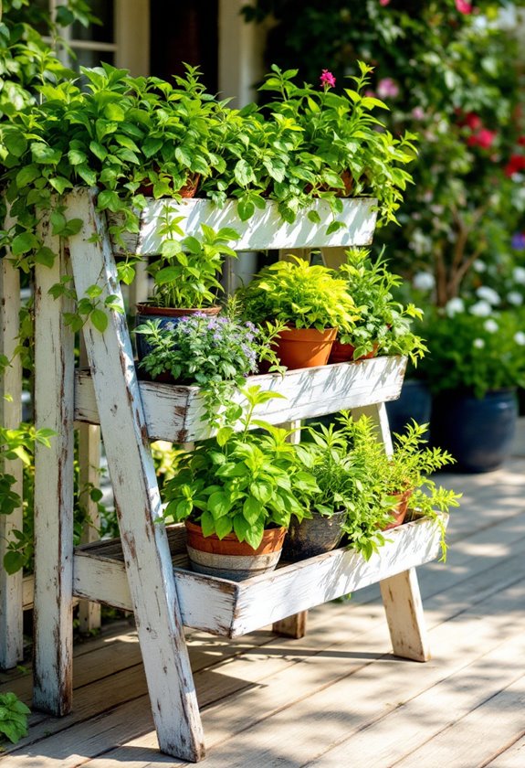 multi level greenery display