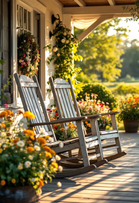 relaxing outdoor seating solution