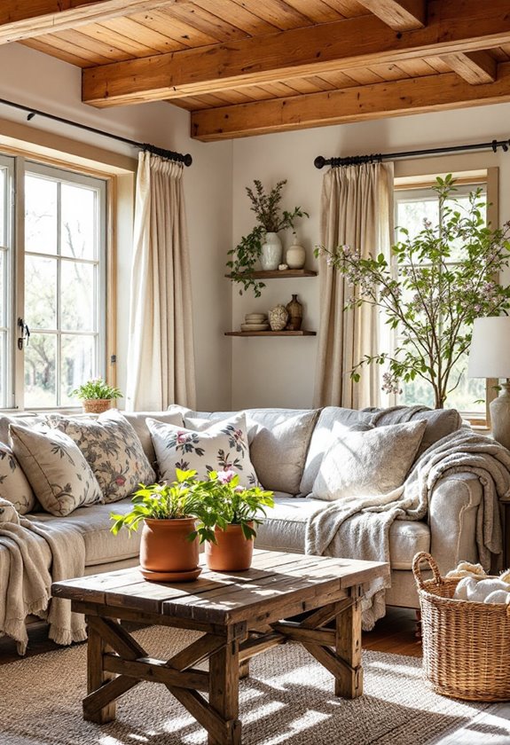 rustic window treatment ideas