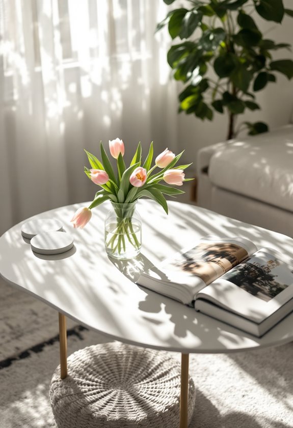 spring minimalist coffee tables