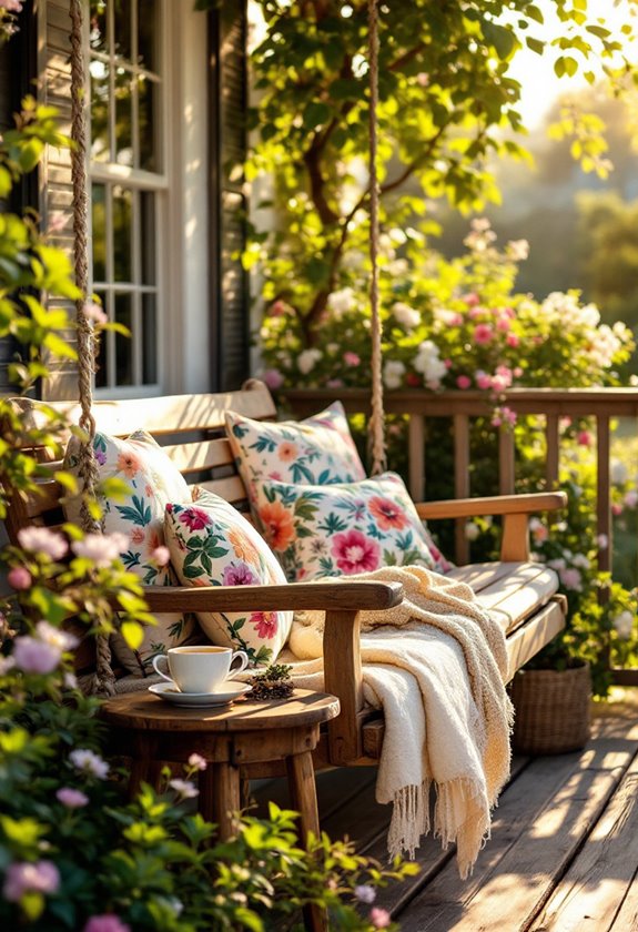 spring relaxation porch swings