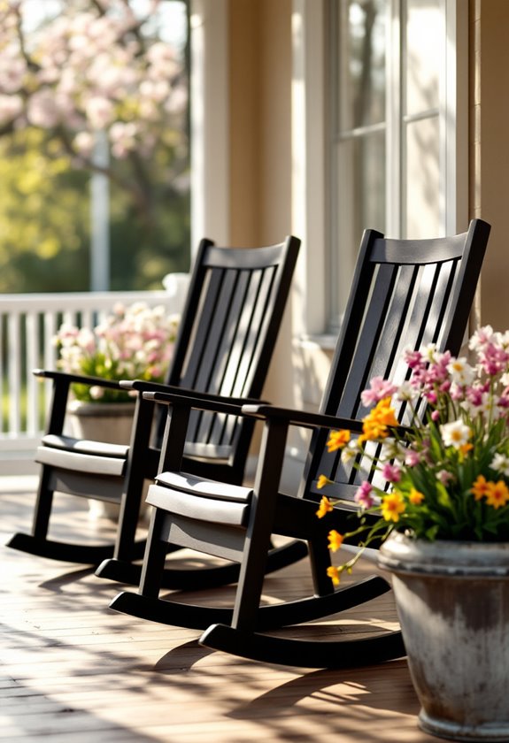 stylish contemporary rocking chair