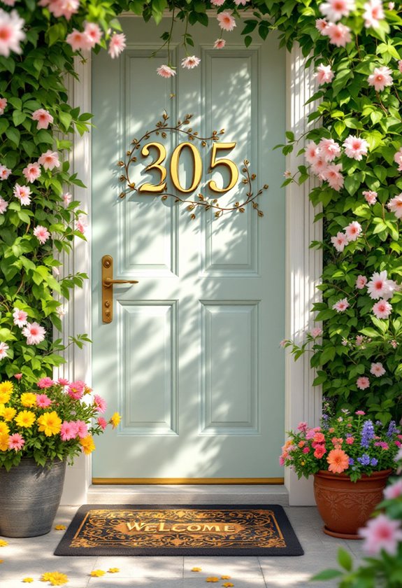 stylish home address identifiers