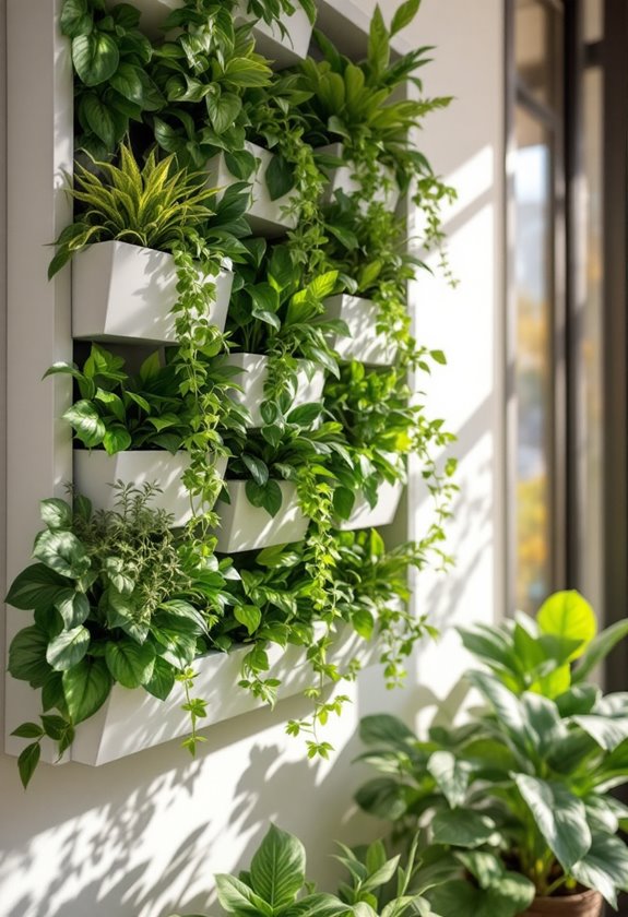 stylish space saving gardening solution