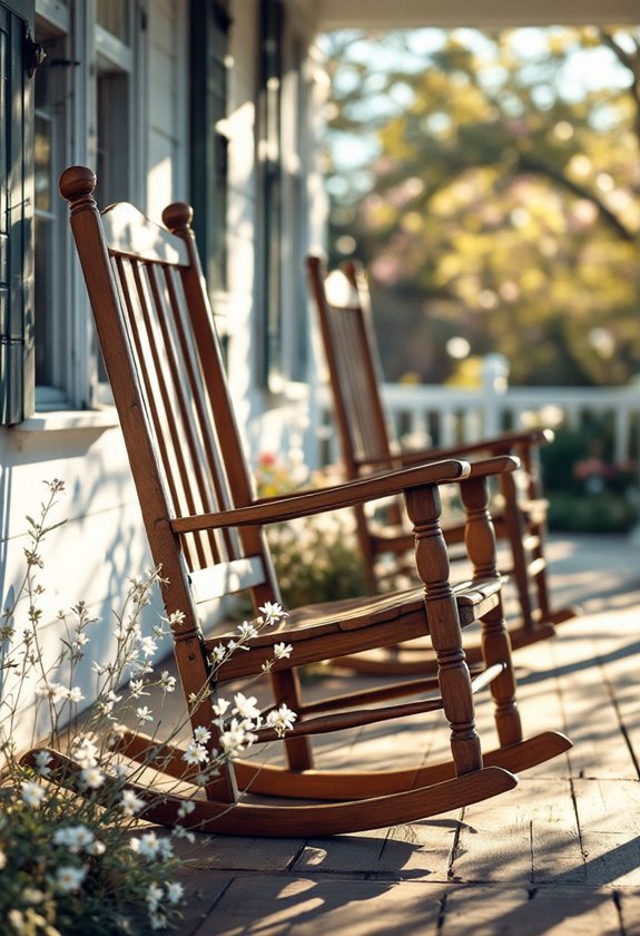 timeless handcrafted rocking chair