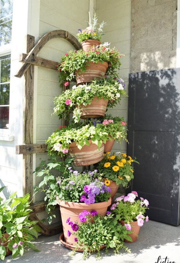 vertical garden for herbs