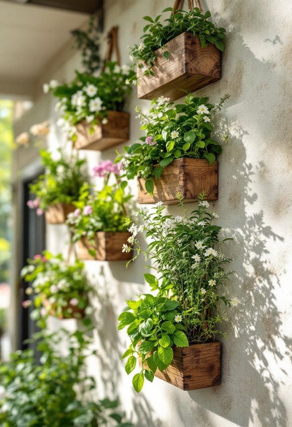 vertical garden wall decor