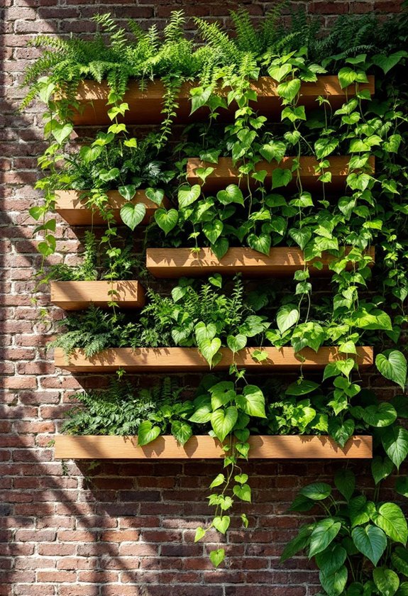 vertical gardening with vines