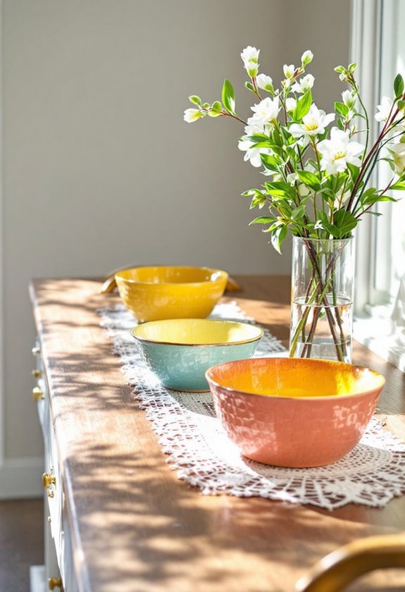 vibrant and artistic bowls