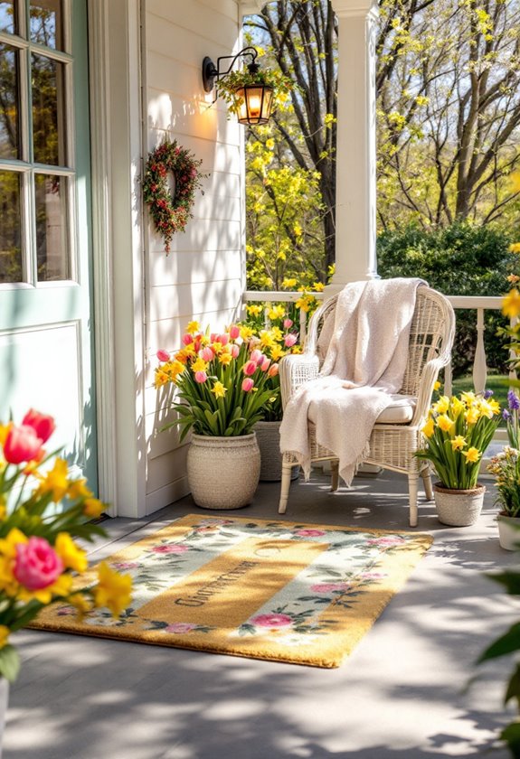 warm and inviting entrance