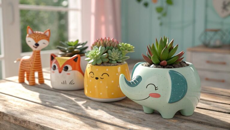 adorable animal pot crafts