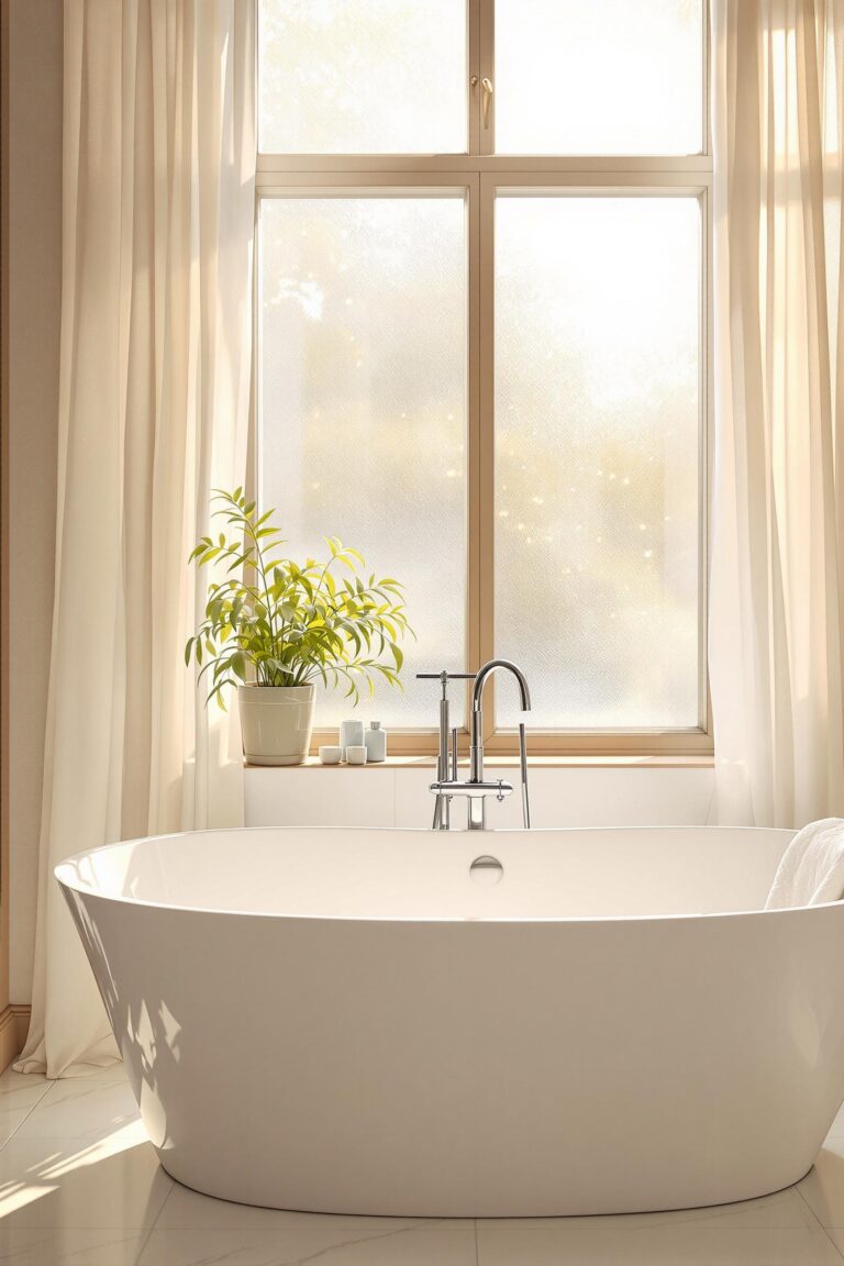 airy and serene bathrooms