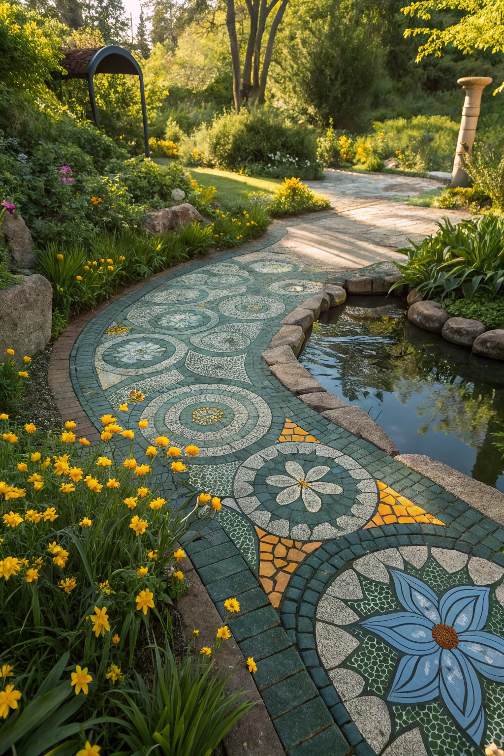 artful stone garden designs