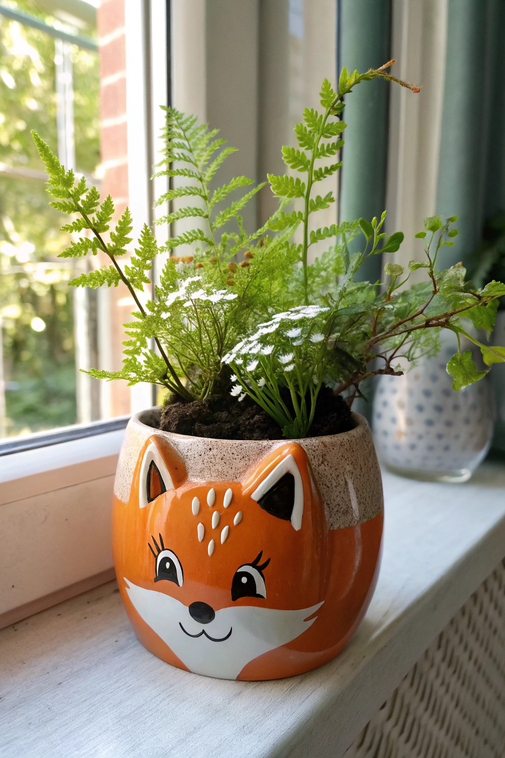 charming decorative animal planter