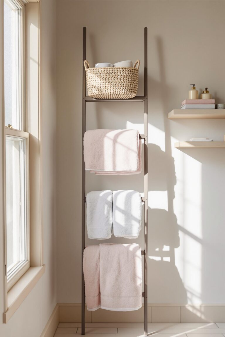 clever towel organization ideas