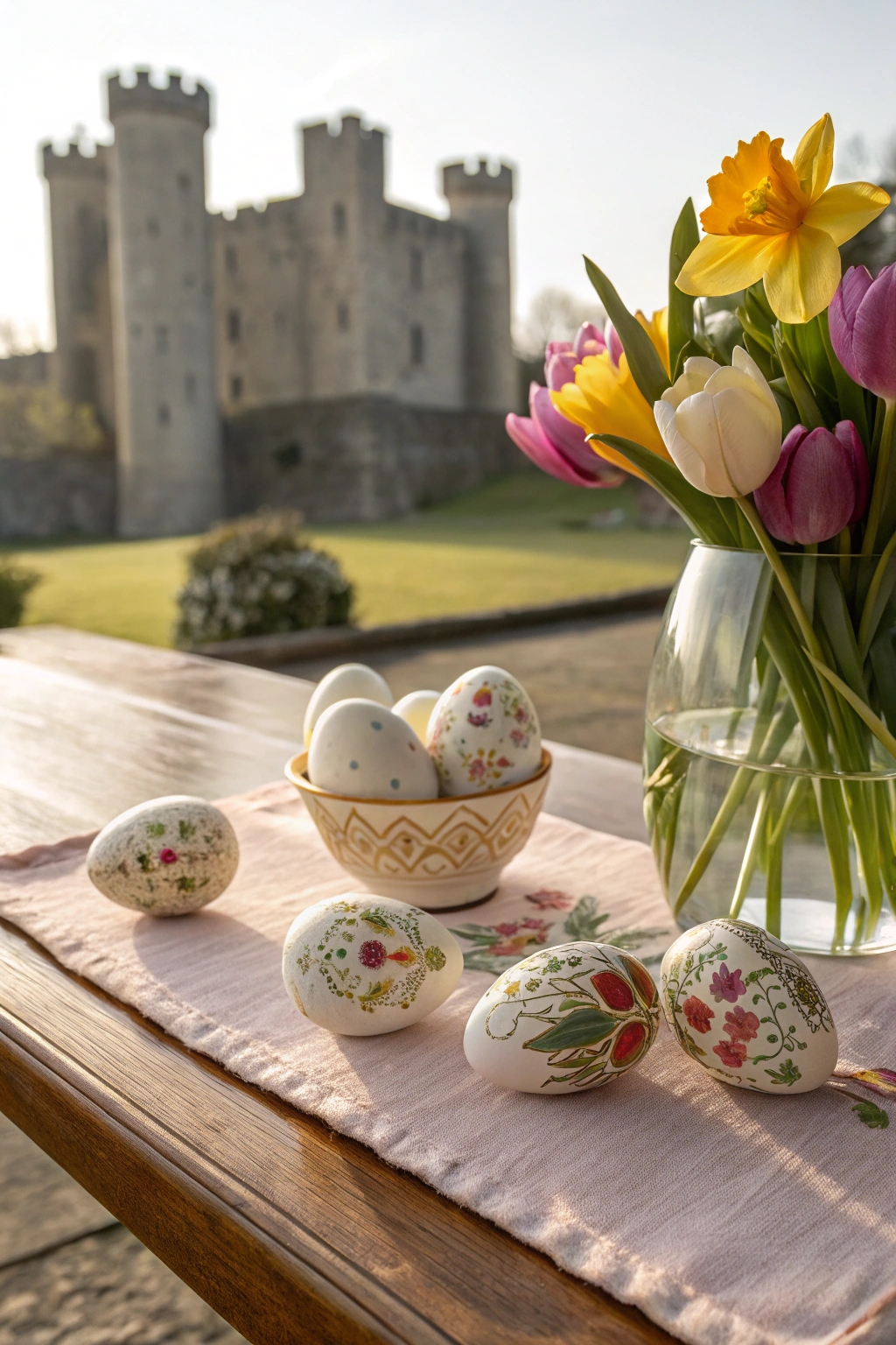 colorful decorative easter eggs