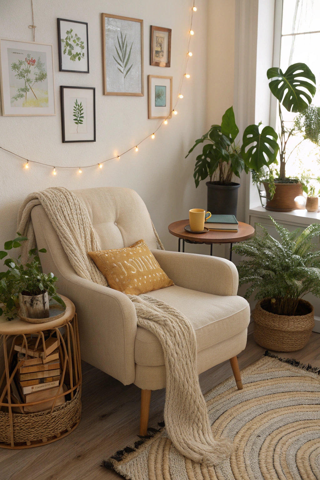 cozy nook for reading