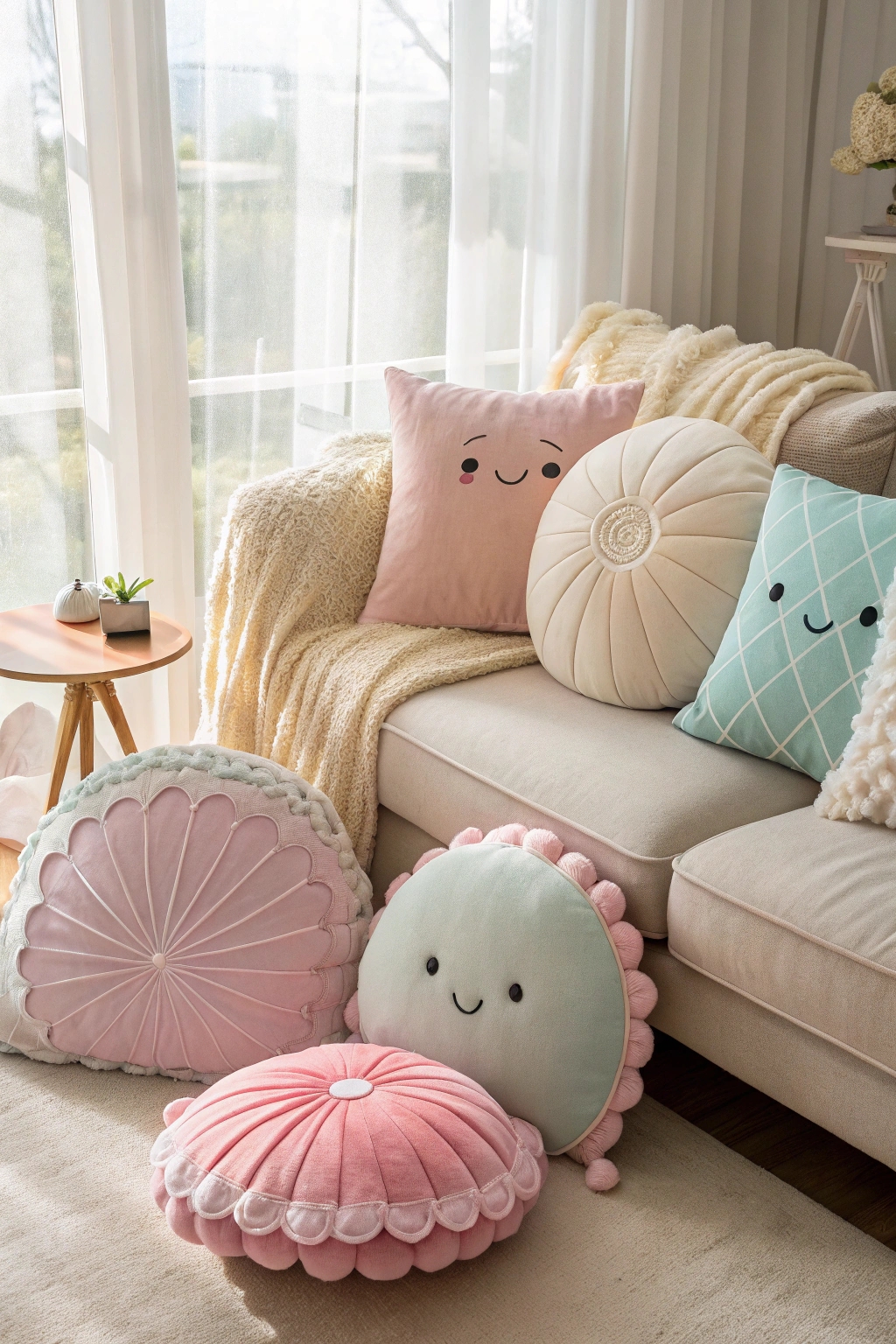 cozy soft accent cushions