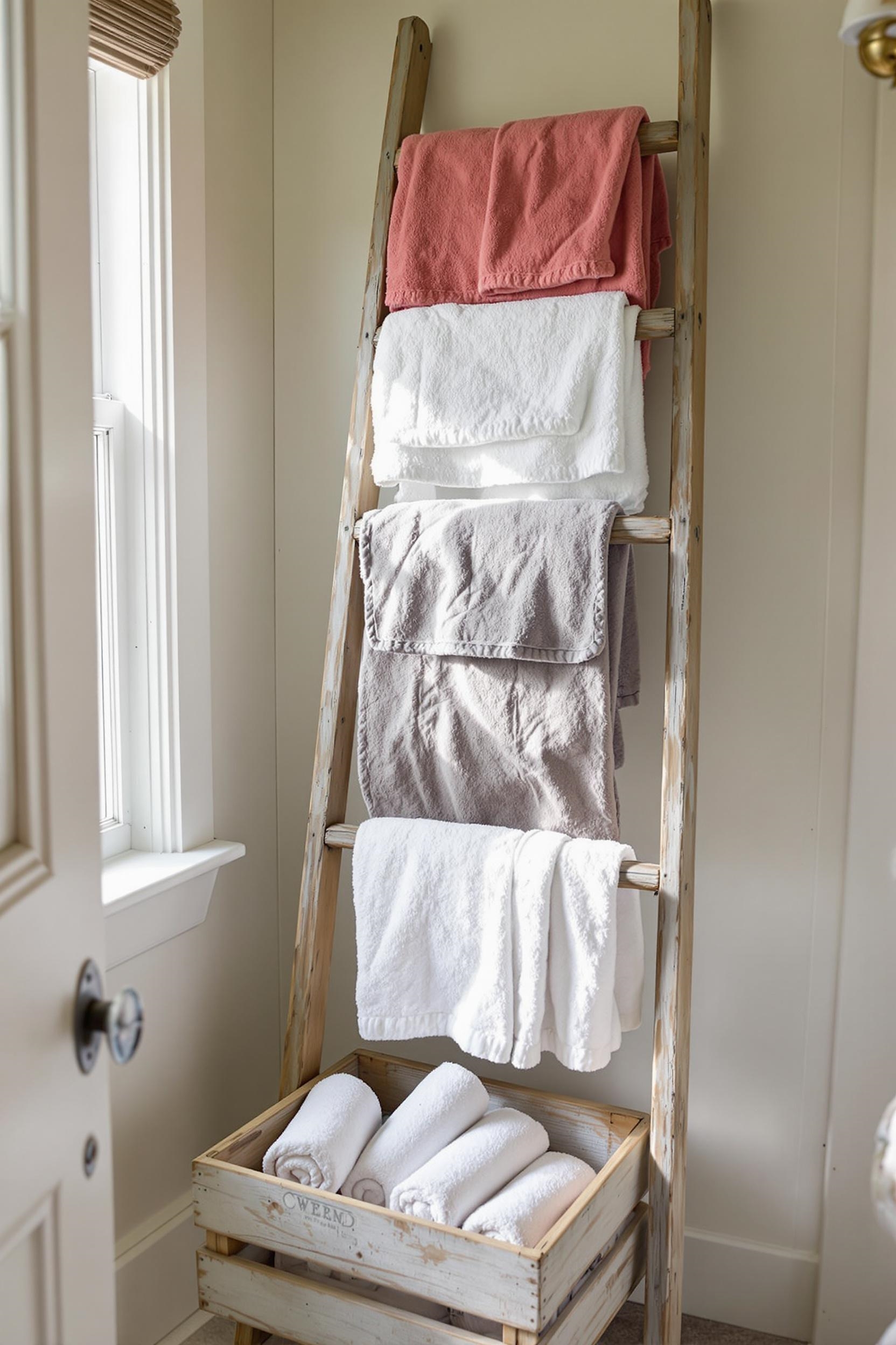 creative towel storage solutions