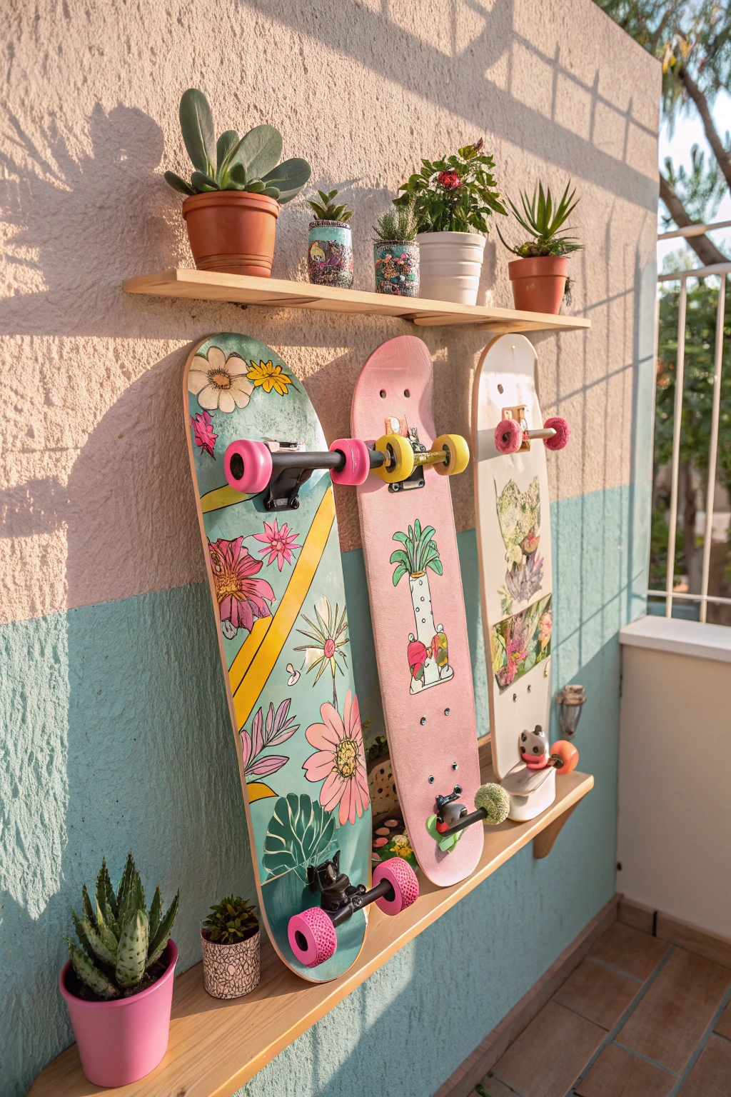 custom skateboard shelf decals