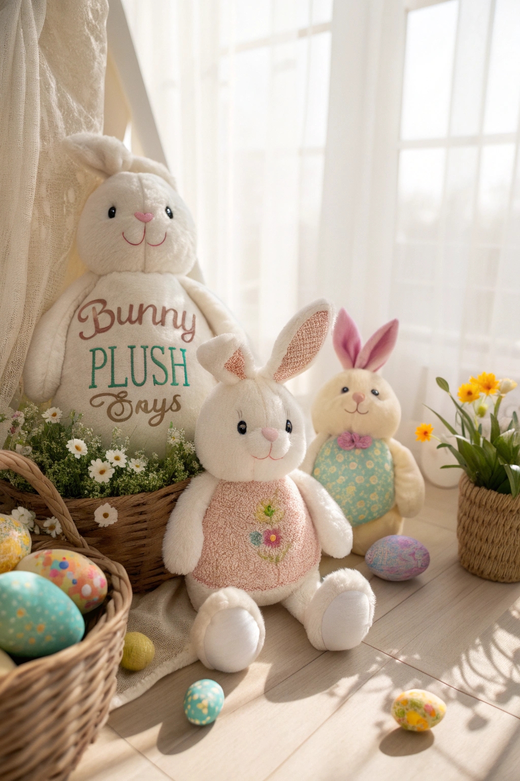 customizable soft bunny toys