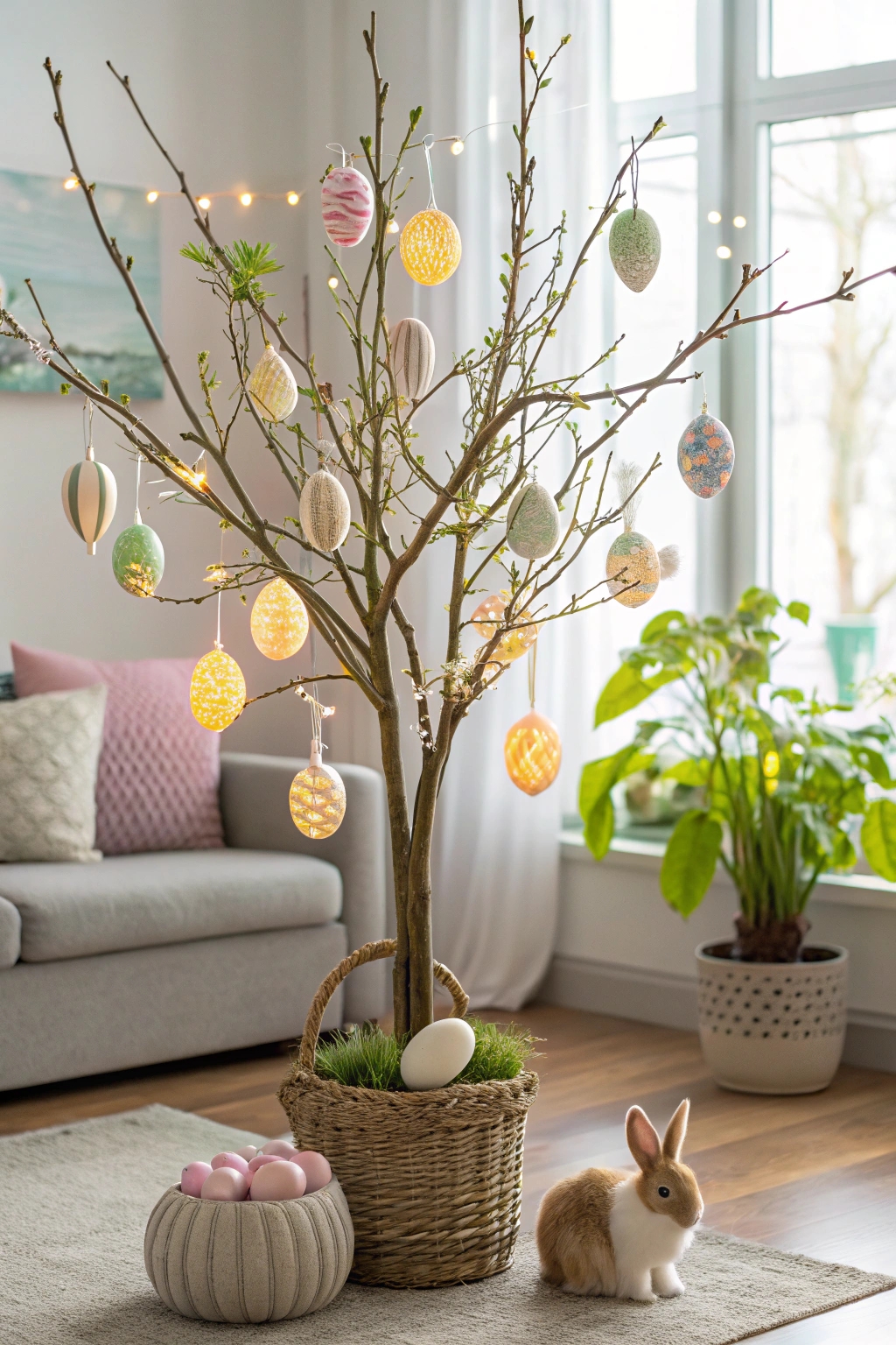 decorate a festive tree