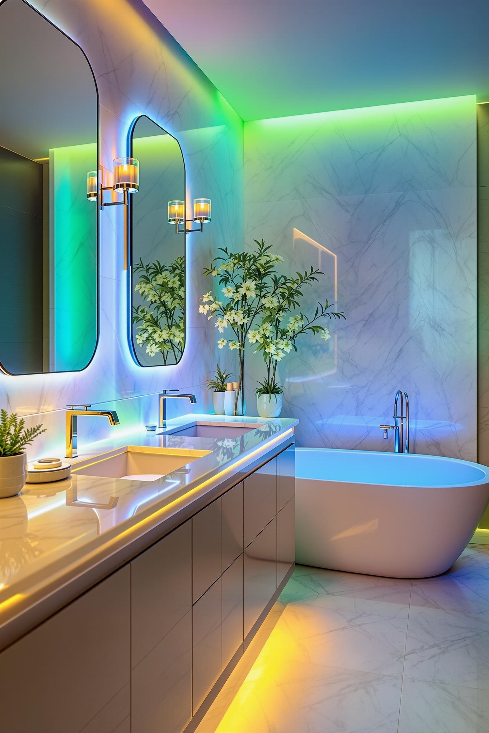 dynamic illumination with colors