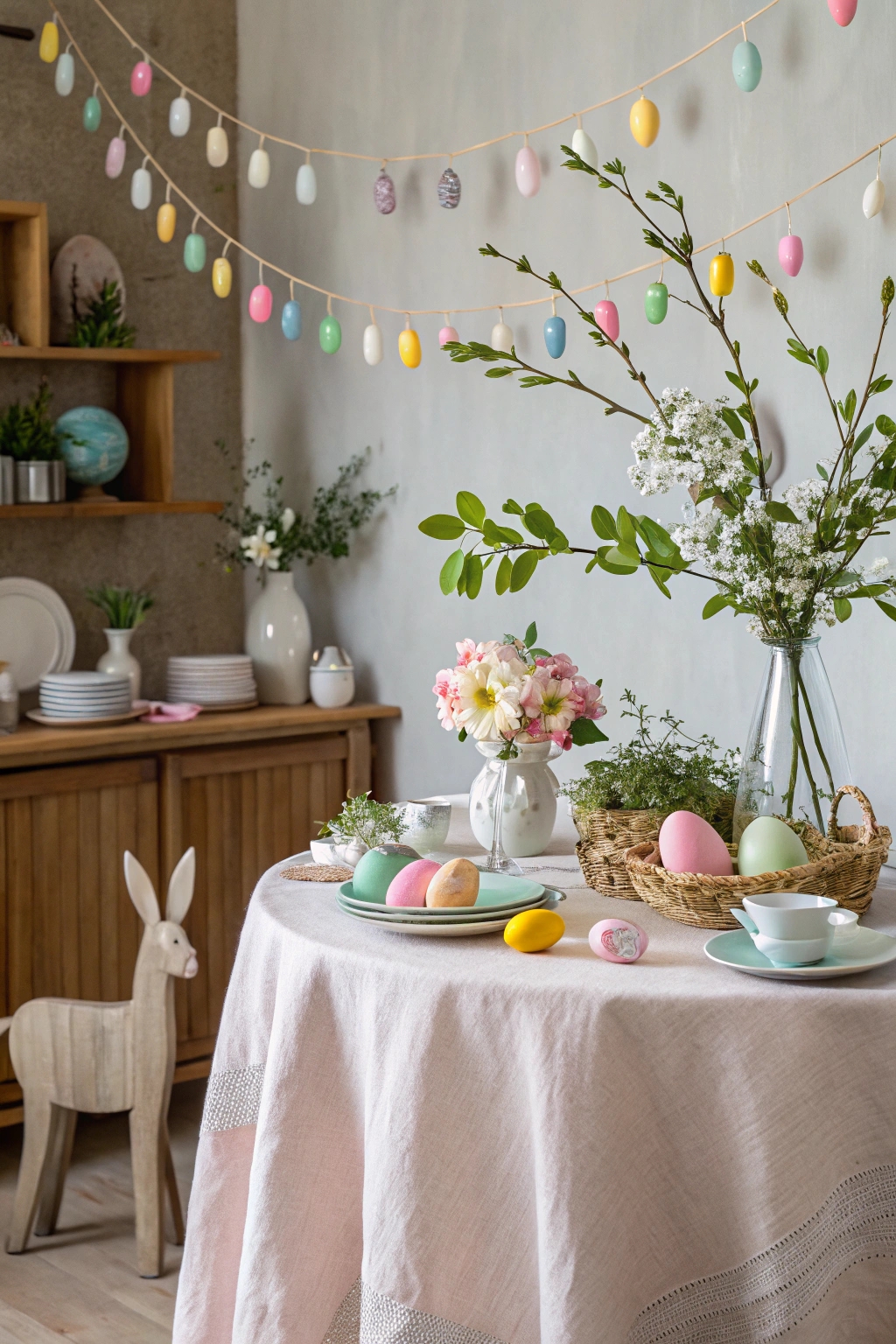 easter decoration garland ideas