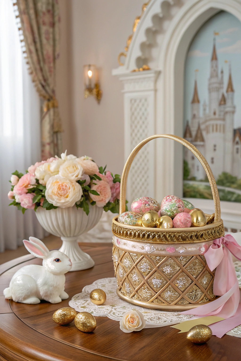 elegant easter basket creations