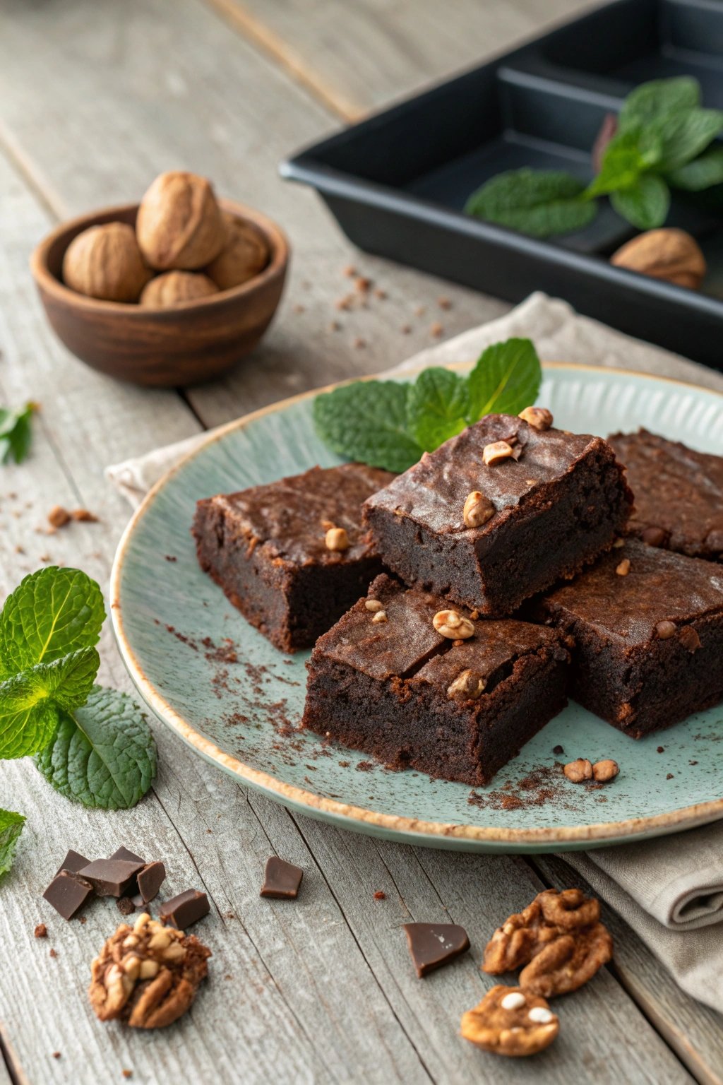 guilt free vegan brownie recipe