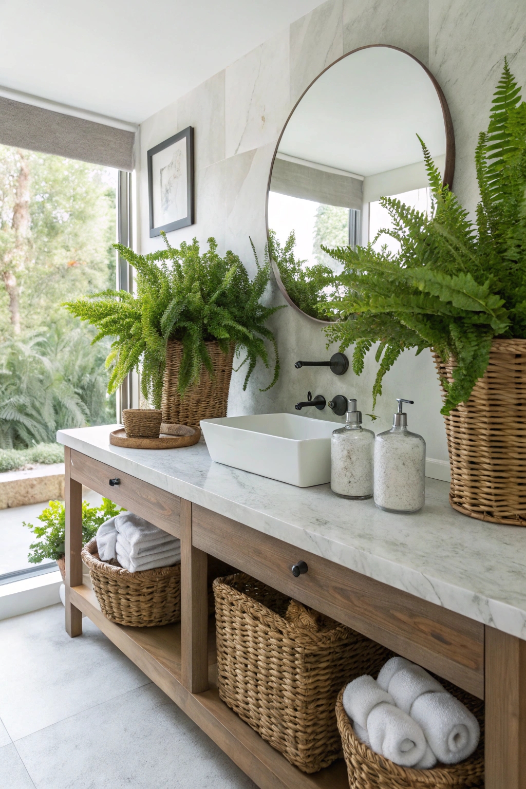 incorporate plants for greenery