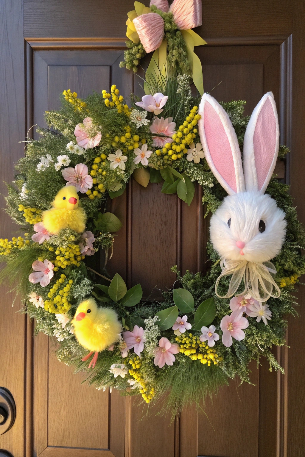 joyful spring animal decoration