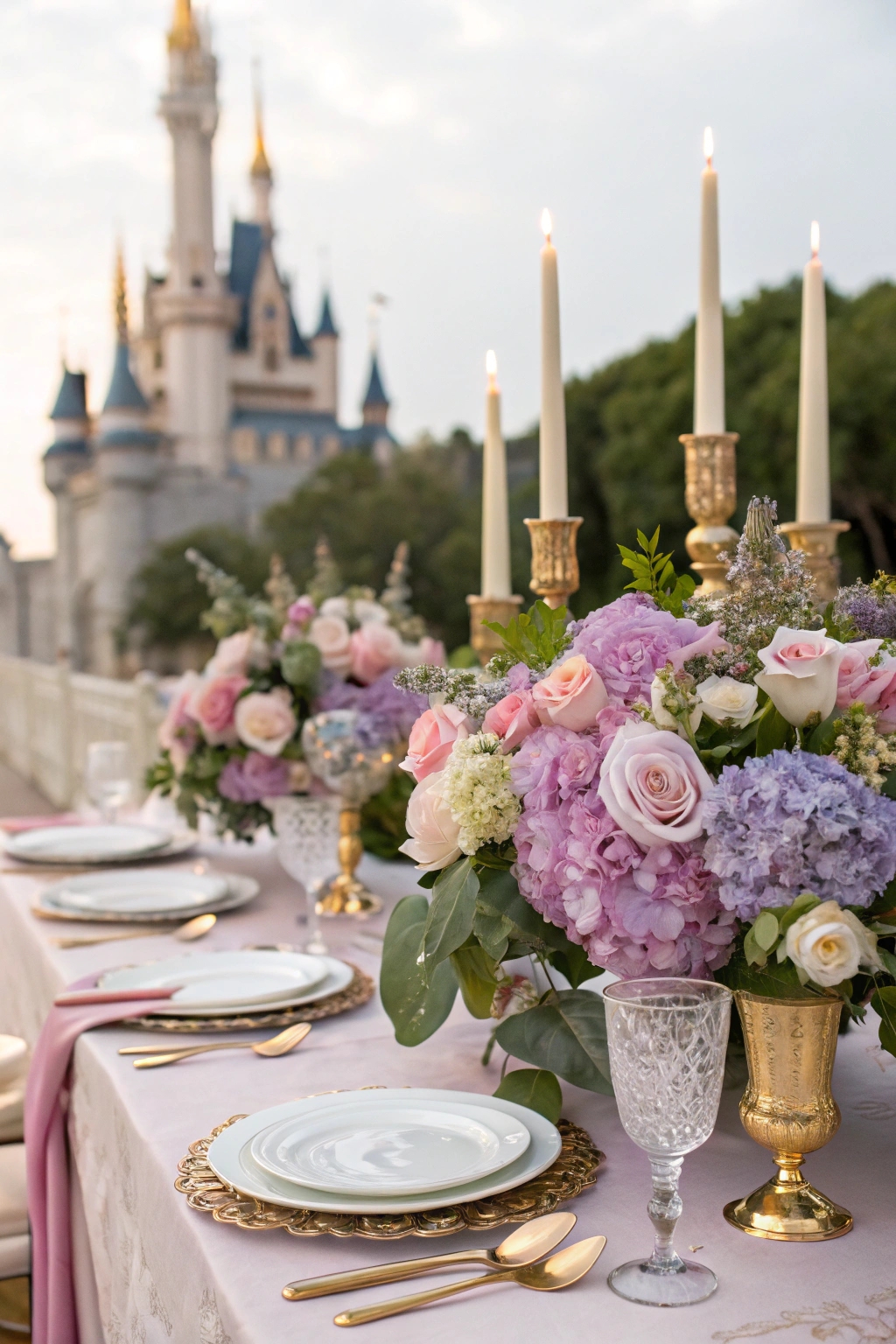 magical flower arrangements displayed