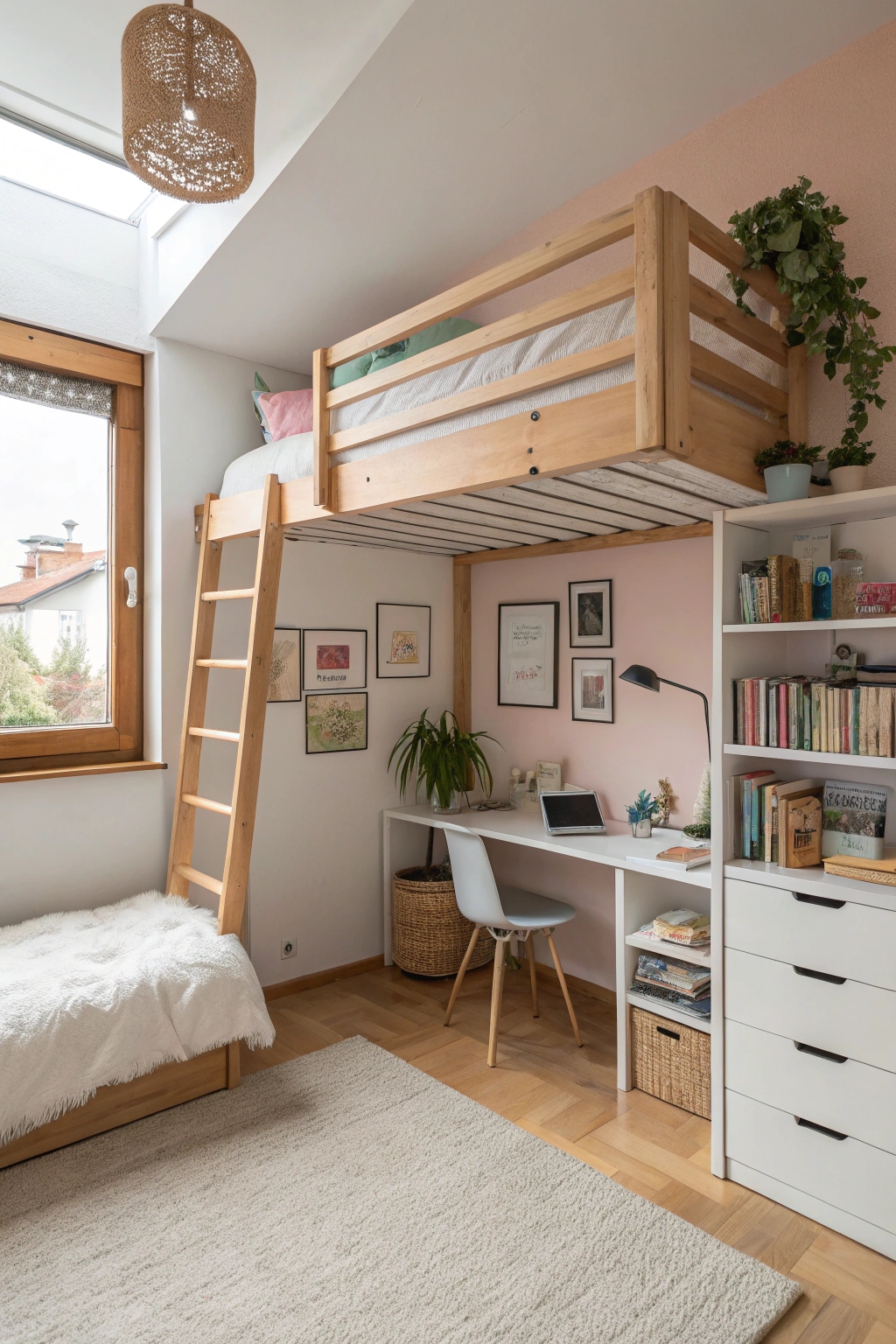 maximize vertical bedroom space