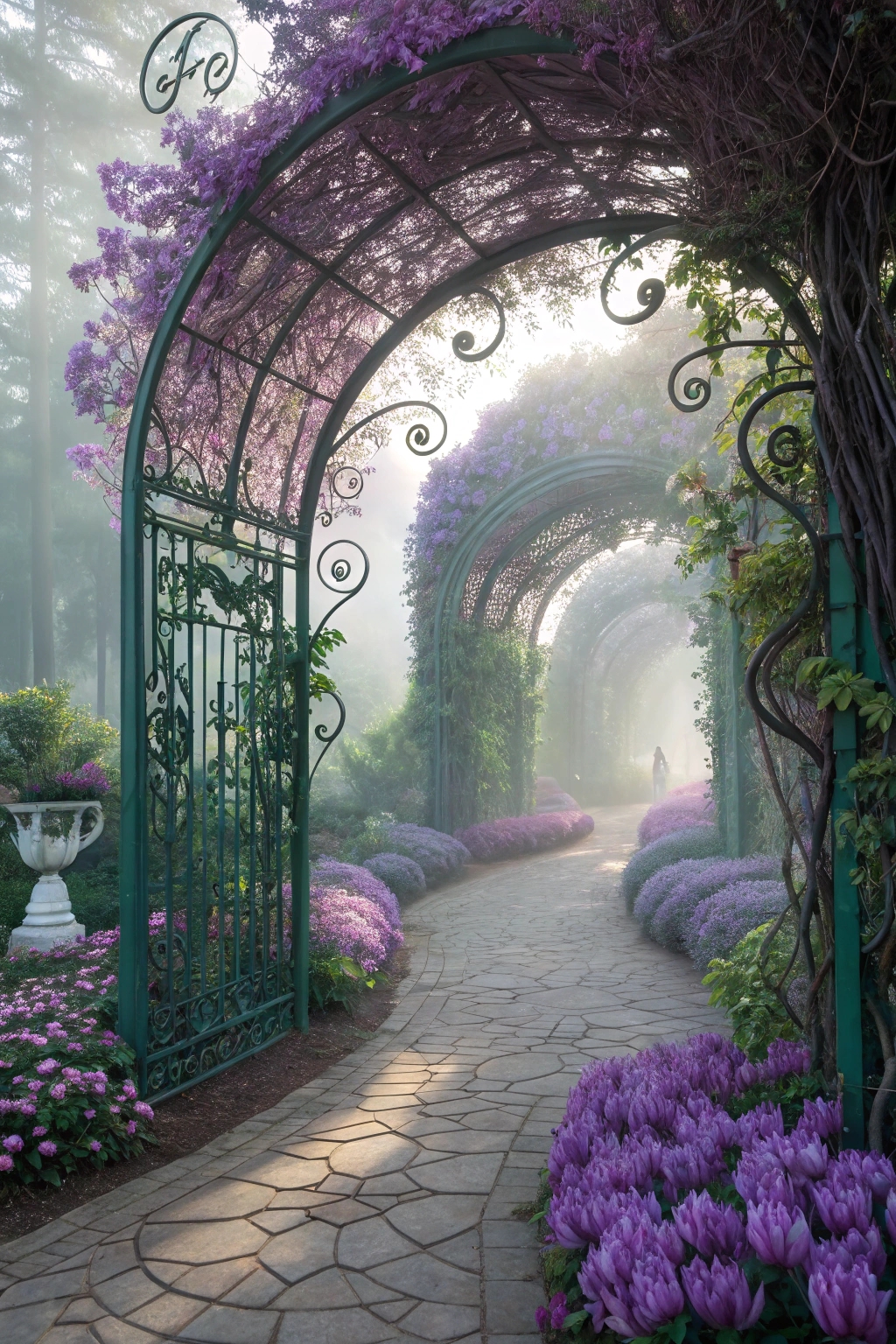 mystical entrance to paradise